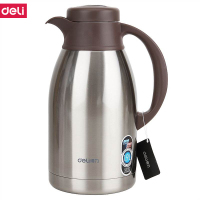 得力(deli) M 8967保温壶(本色)(个)1.9l不锈钢内胆 G