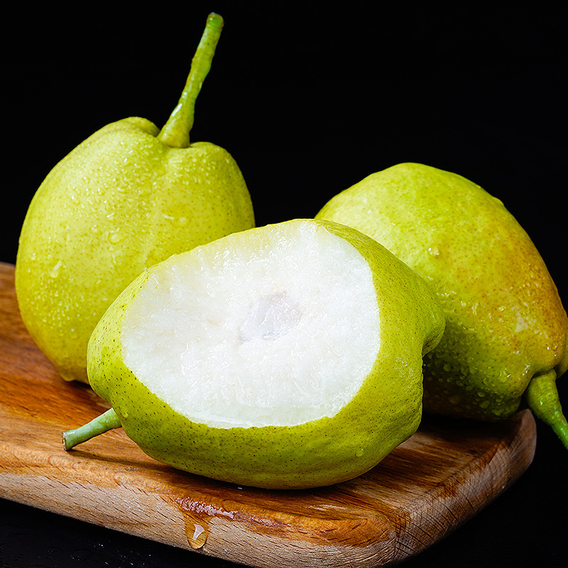 [苏鲜生]顺丰快递 新疆库尔勒香梨 10斤 特大果 单果120g以上新鲜水果