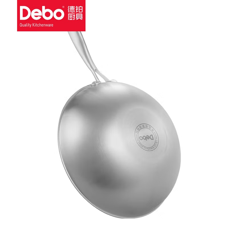 DEBO德铂 DEP-726 304不锈钢 炒锅高清大图