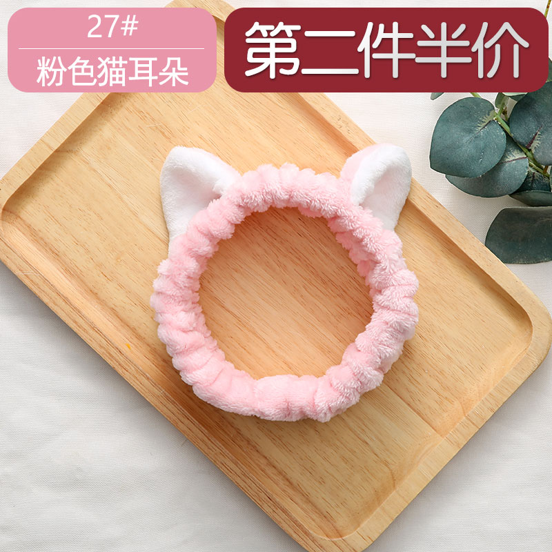 专用浴帽发膜专用护理浴帽发膜专用焗油发帽女洗澡用可爱 三维工匠 14#小清新蓝高清大图