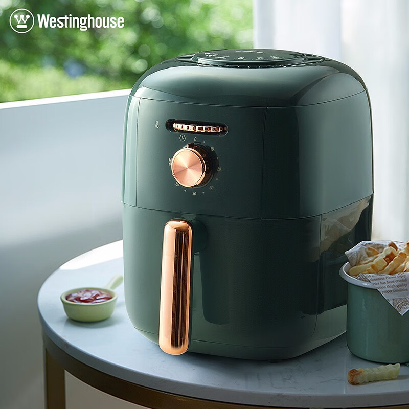 西屋(Westinghouse)空气炸锅3L多功能易清洗 空气炸锅煎炸锅WAF-LZ3504E