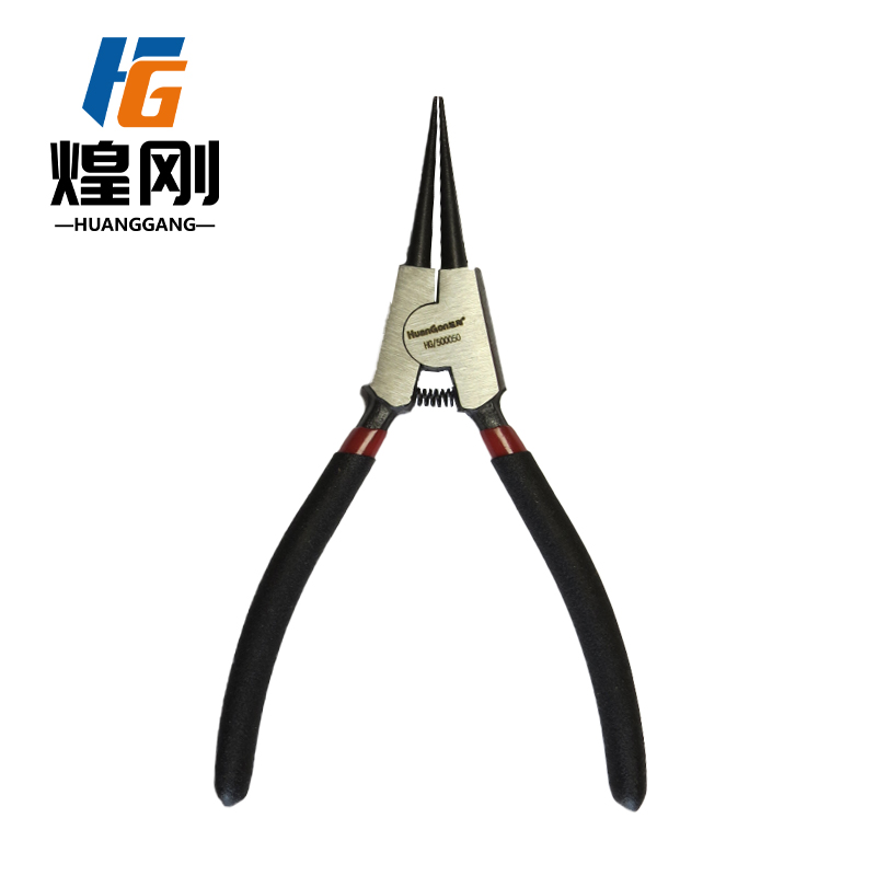 煌刚 卡簧钳(外直) 7寸/175mm 把高清大图