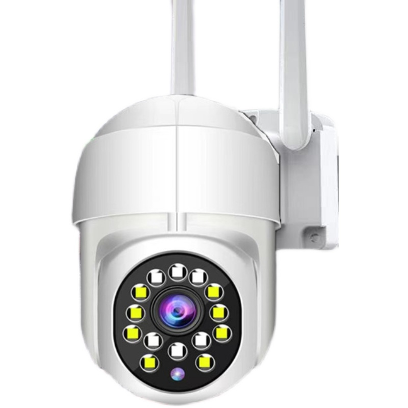 无线wifi摄像头无1080p4mm高清全景无线wifi续航监控摄像头360度旋转