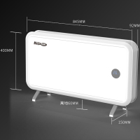 美家菲尔（Megafeel）电暖器家用取暖器电暖气片移动地暖全屋电采暖静音变频节能暖风机 2600W-语音控制款