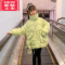 可莉允女童羽绒棉服2022新款冬装加厚外套洋气韩版十岁中大儿童棉衣棉袄