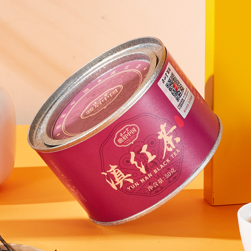 [正山堂]滇红茶(产区茶)3罐 50g/罐 红茶 云南茶叶 味道香醇 回甘高清大图