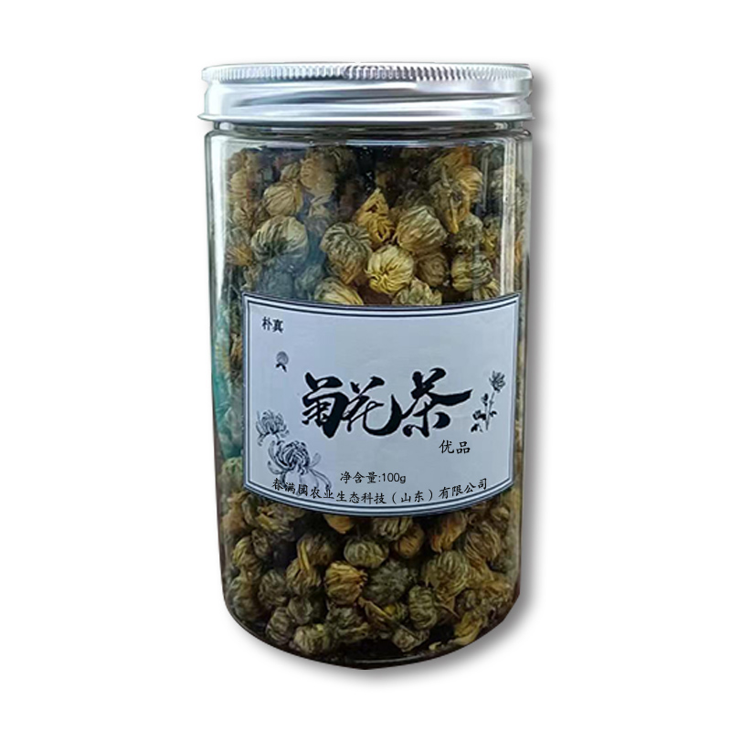 朴真 优品菊花 100g 罐高清大图