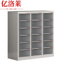 亿洛莱 无门办公柜 18抽 台