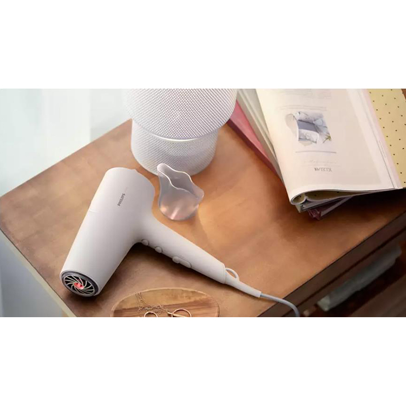 飞利浦philips电吹风机家用2200瓦大功率恒温速干吹风筒负离子护发6档