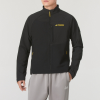 adidas阿迪达斯男装新款休闲运动服防风跑步夹克外套IX7919 ZP S IX7920/黑色