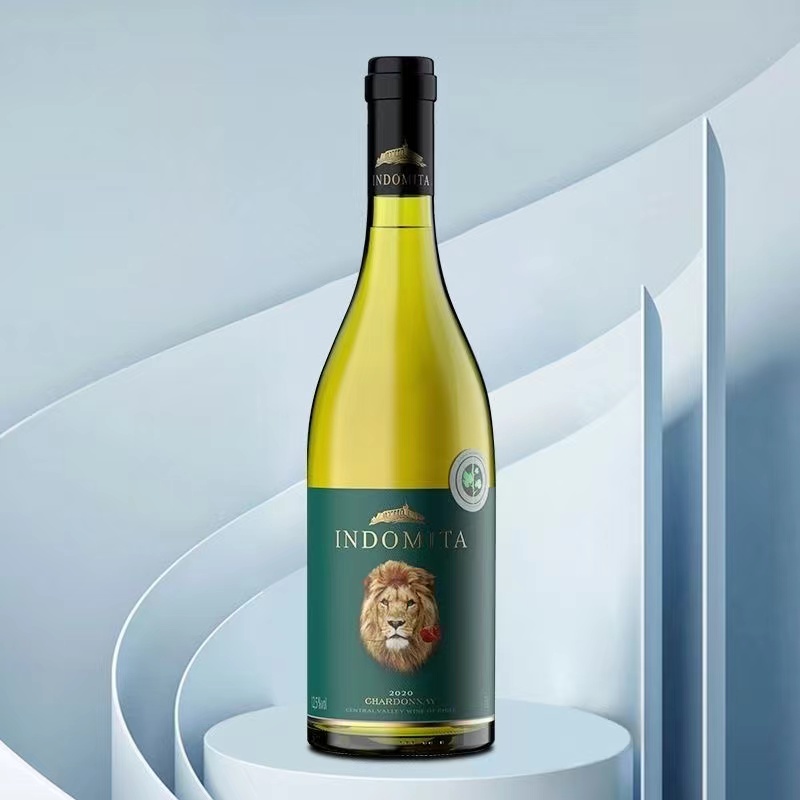 张裕百年官方授权智利原瓶进口魔狮霞多丽干白葡萄酒750ml*2双支高清大图