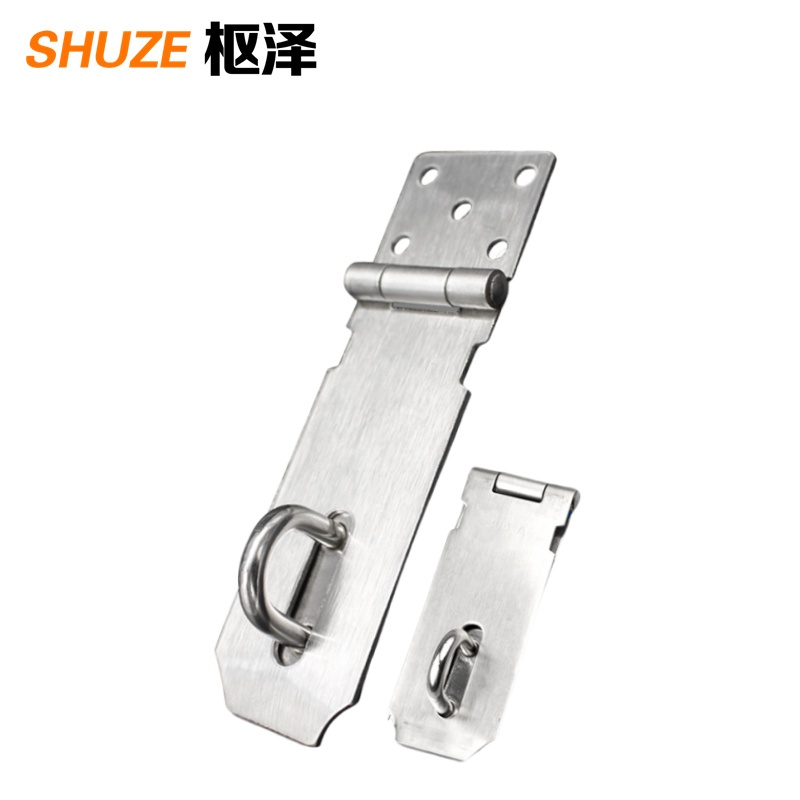 枢泽 不锈钢锁扣 5寸五个 个高清大图