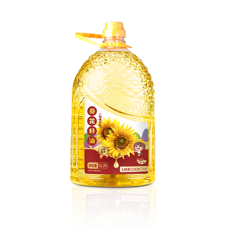 艾谷葵花籽油5L高清大图