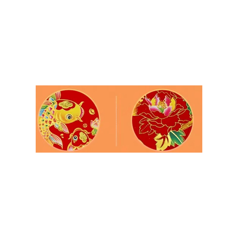 锦瑞星户外大门对联D-3M型 副高清大图
