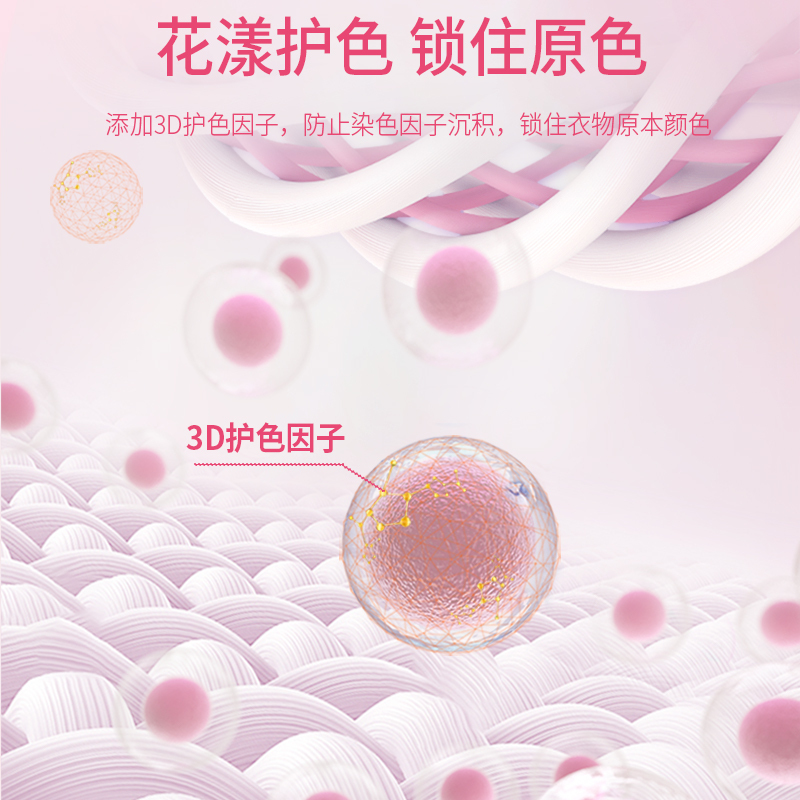 活力28 5合1浓缩洗衣凝珠 繁樱大道 8g*50颗*2盒*1组