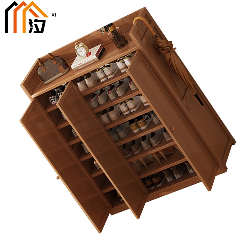 汐鞋柜八层个高清大图