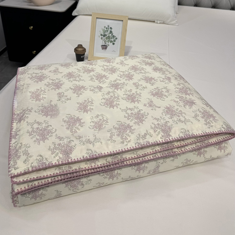 步宽 全棉40支S夏被空调被 160*210cm/床高清大图