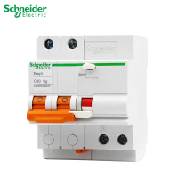 施耐德电气,Schneider Electric E9系列断路器空气开关 漏电保护器 3P 4P 63A带漏保 家用空开 2P带漏保-40A E9系列