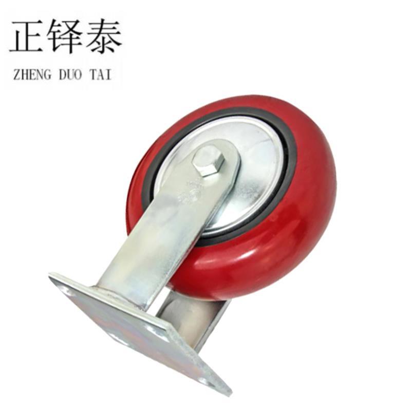正铎泰 聚氨酯 耐磨 定向轮 6寸150mm/个高清大图