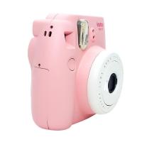 富士(FUJIFILM)INSTAX 一次成像 立拍立得 胶片相机 mini9 粉拼白相机 套餐二(含20张相纸)