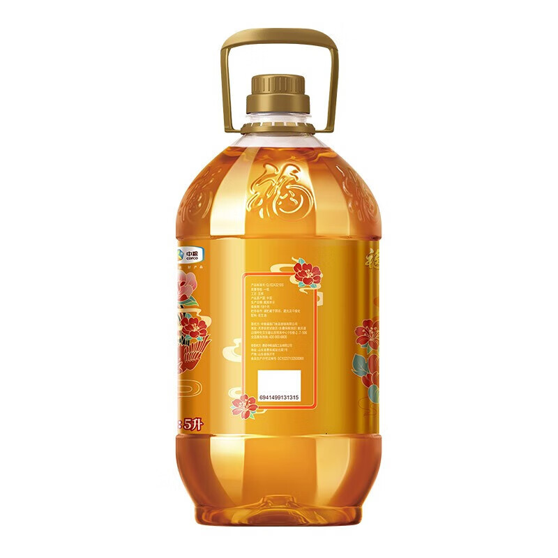 福临门 家香味金阙谣传承土榨花生油 5L