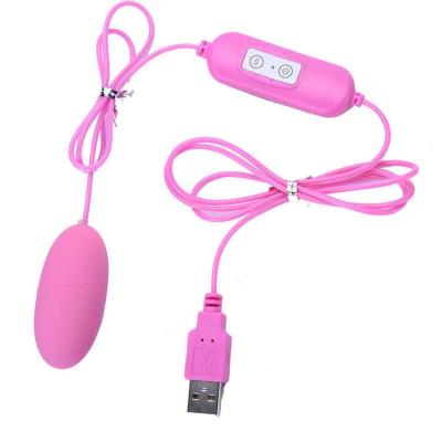 情趣跳蛋USB连接充电宝调情用品女性自慰舔阴器强力震动静音跳蚤 粉色