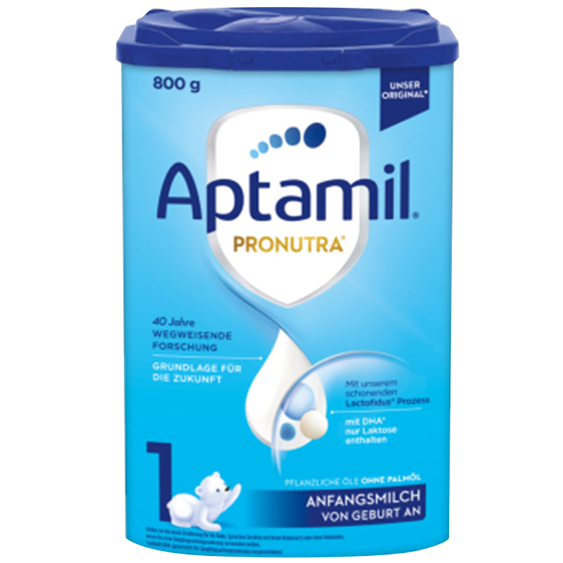 [保税区发货]Aptamil德国爱他美婴幼儿配方奶粉1段800g