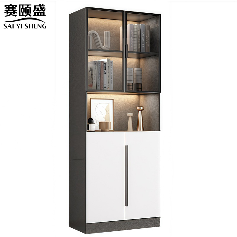 赛颐盛书柜展示柜60*42*200cm台高清大图
