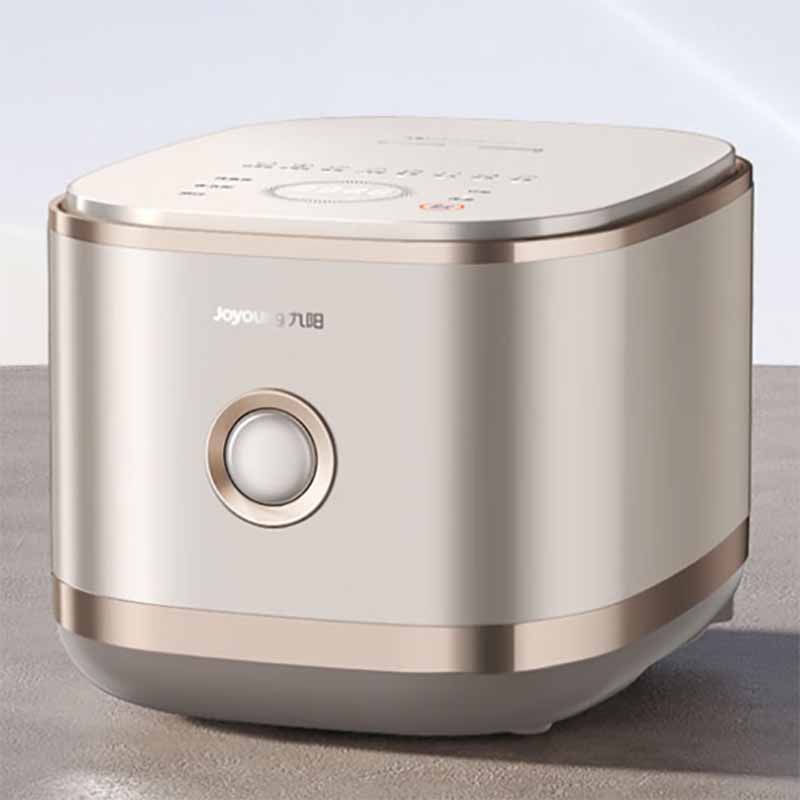 九阳(Joyoung)40N1S【2代0涂层】4升3-8人不粘电饭煲电饭锅1200W电磁IH加热4L不锈钢内胆太空系列
