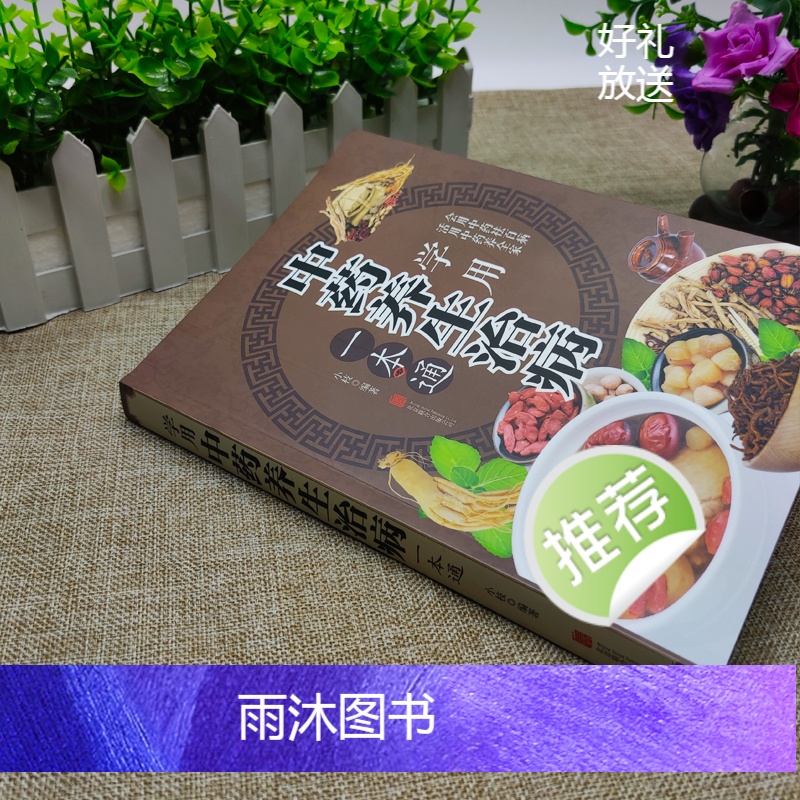 [正版]学用中药养生治病 一本通 中医养生饮食家庭健康保健 男女士健康知识大全书 生活常识手册保健图书 活用中药养全家高清大图