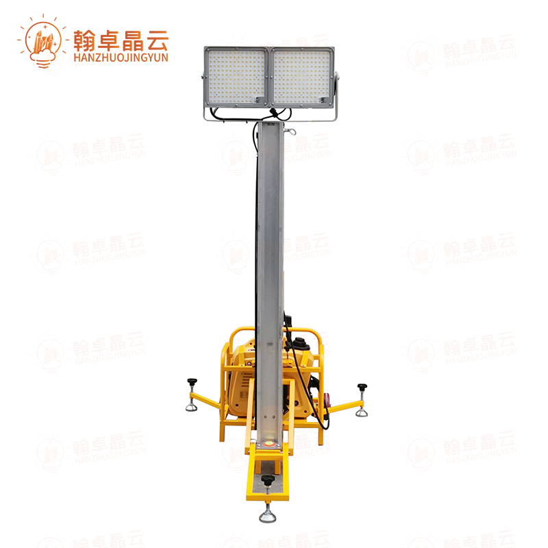 翰卓晶云 LED全方位移动工作灯防汛施工应急救援升降 应急灯WJ850C高清大图