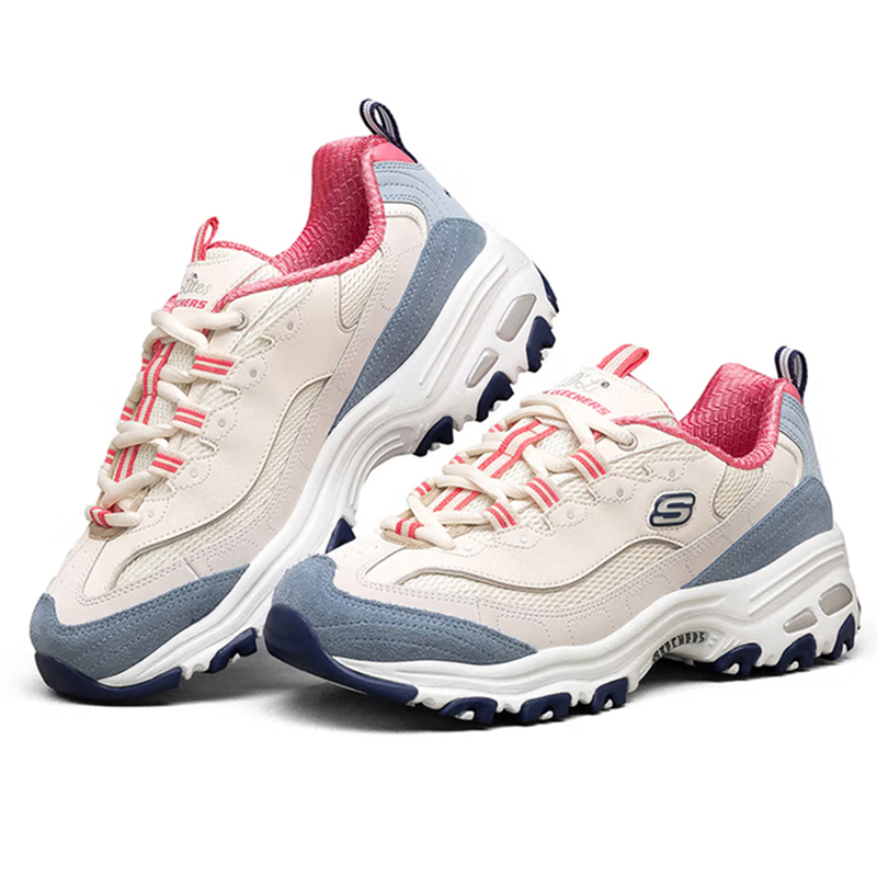 斯凯奇女款休闲熊猫鞋13167/NTBL-9双高清大图