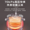 美的(Midea)电压力锅5L双胆智能精控火候提鲜祛腥70Kpa快煮透芯锁鲜蒸MY-50M3-758电高压锅