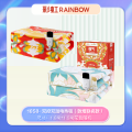 彩虹全线路安全保护双控双温电热毯（双人）舒适绒1.8米*1.5米，花色随机【敦煌联名款】1858
