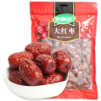 龙泉山 大红枣500g 南北干货 甄选果实类干货 新疆和田大枣 零食煲汤良选 红枣 500g