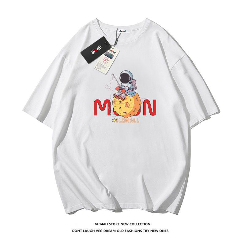 森马集团旗下GLEMALL短袖t恤男士夏季潮纯棉百搭休闲体恤打底衫