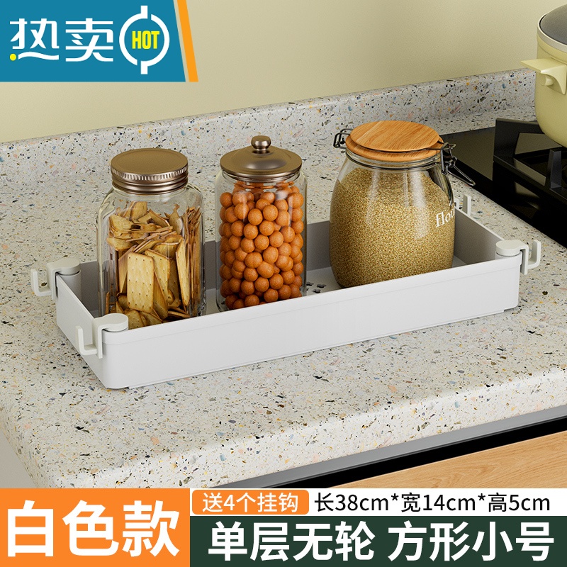 敬平小推车置物架落地厨房多层收纳储物架零食婴儿卧室卫生间移动浴室高清大图