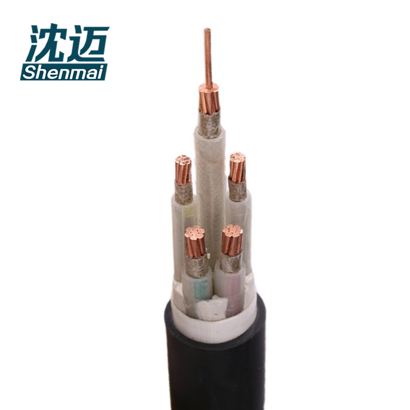 沈迈 低烟无卤阻燃耐火电缆 WDZN-YJY-5*2.5mm² /米高清大图