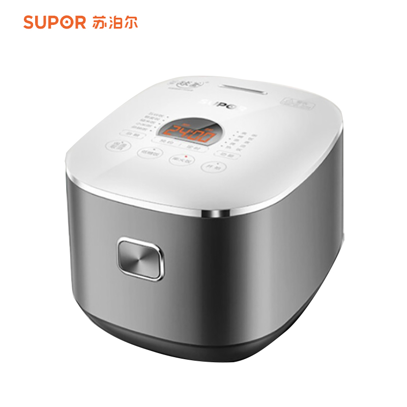 苏泊尔 (SUPOR) 电饭煲 4L 家用低糖IH电磁加热 星空银色 SF40HC66