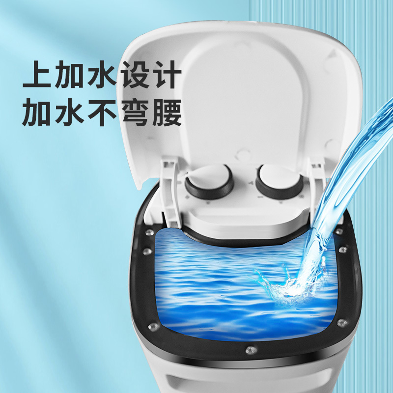 奥克斯(AUX)空调扇塔扇夏天家用制冷器冷风机单冷电风扇加湿塔式扇F-ST45GSR 白色遥控款高清大图