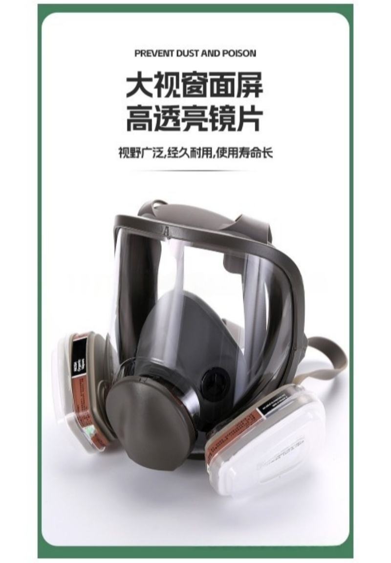 铁洋 呼吸防护面罩 TY-HX003 套高清大图