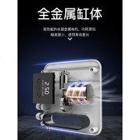 [补贴10%]车载充气泵汽车小轿车小型便携式轮胎多功能加气电动打气筒汽车用 白色指针款[可用十年]送气嘴+胎压帽+收
