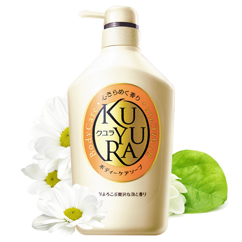 苏宁超市自营资生堂 可悠然(KUYURA) 美肌沐浴露 花漾之恋 550ml 舒缓 保湿补水(XF)