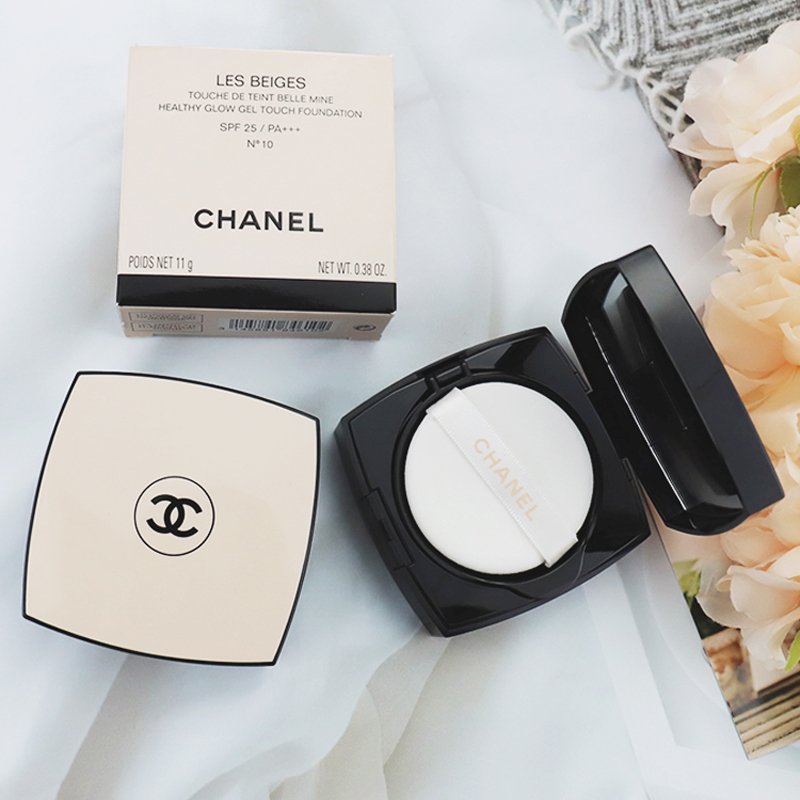 香奈儿(CHANEL)气垫水粉底SPF25 果冻气垫透亮保湿 N20自然肤色
