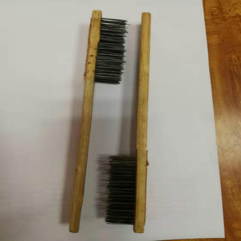 竹柄钢丝刷 200把/箱