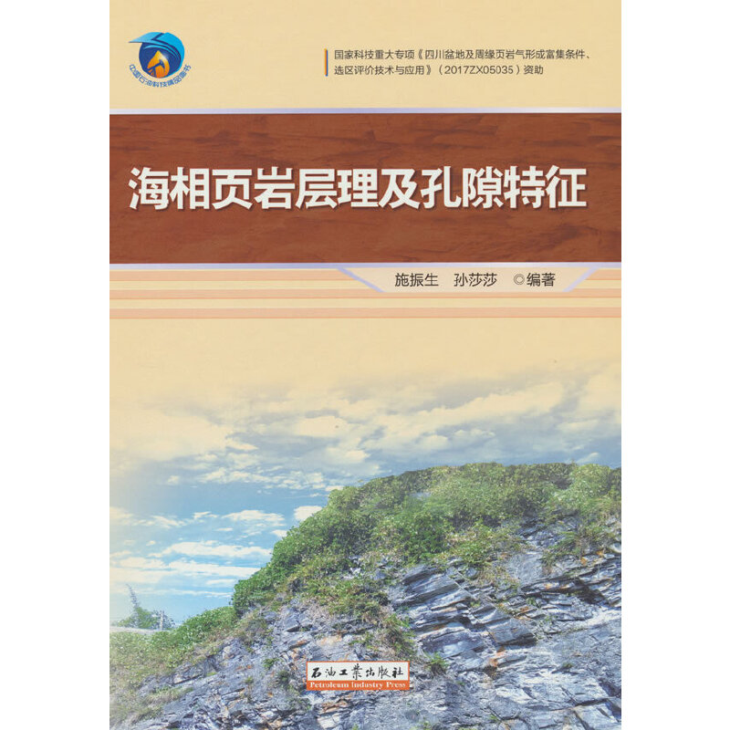 醉染图书海相页岩层理及孔隙特征9787518352746高清大图