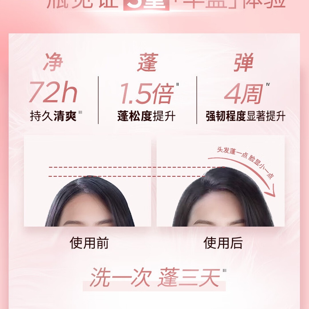 施华蔻(Schwarzkopf)丰盈韧养型润发乳400ml(护发素 发根蓬松丰盈控油)(新老包装)高清大图