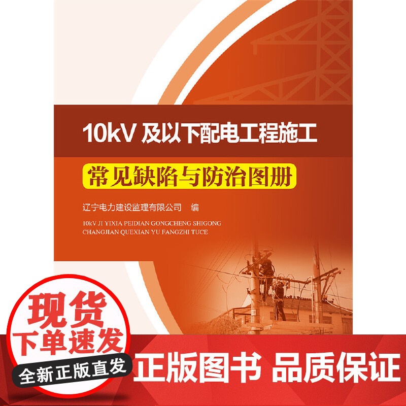 10kV及以下配电工程施工常见缺陷与防治图册 中国电力出版社 正版书籍高清大图