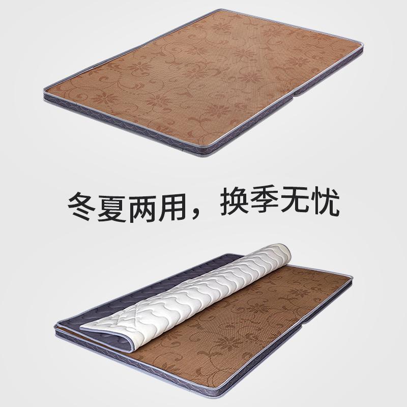 苏宁放心购儿童学生床垫单人0.9宿舍棕垫可折叠椰棕棕榈床垫定做1.2米硬新款简约