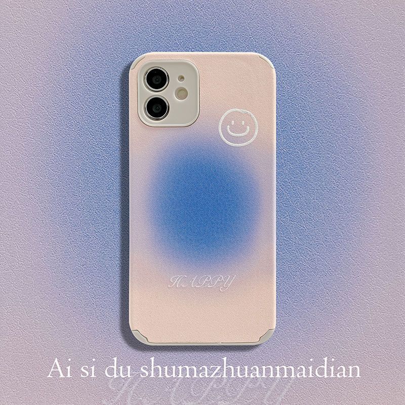 手机壳荣耀30/9x女p30/p40软畅享20pro橙色浅蓝渐变英文-小羊皮畅享9>